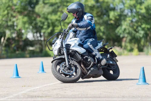 Motorrijbewijspoint Vleuten motor rijtest